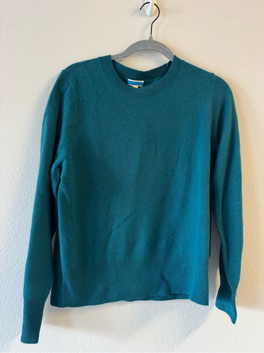 J. Crew Teal Crewneck Sweater